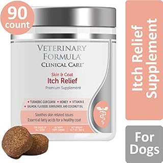 Veterinary Formula Clinical Care Premium Dog Supplement, Skin & Coat Itch Relief, 90