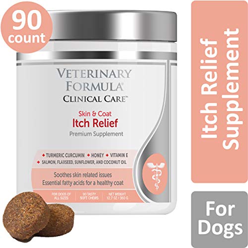 Veterinary Formula Clinical Care Premium Dog Supplement, Skin & Coat Itch Relief, 90