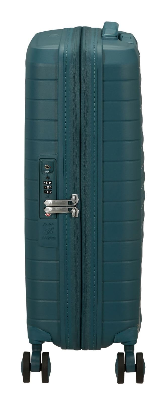 American Tourister carrello Fastforward Spinner 55/20 TSA EXP Trolley Totally Teal petrolio