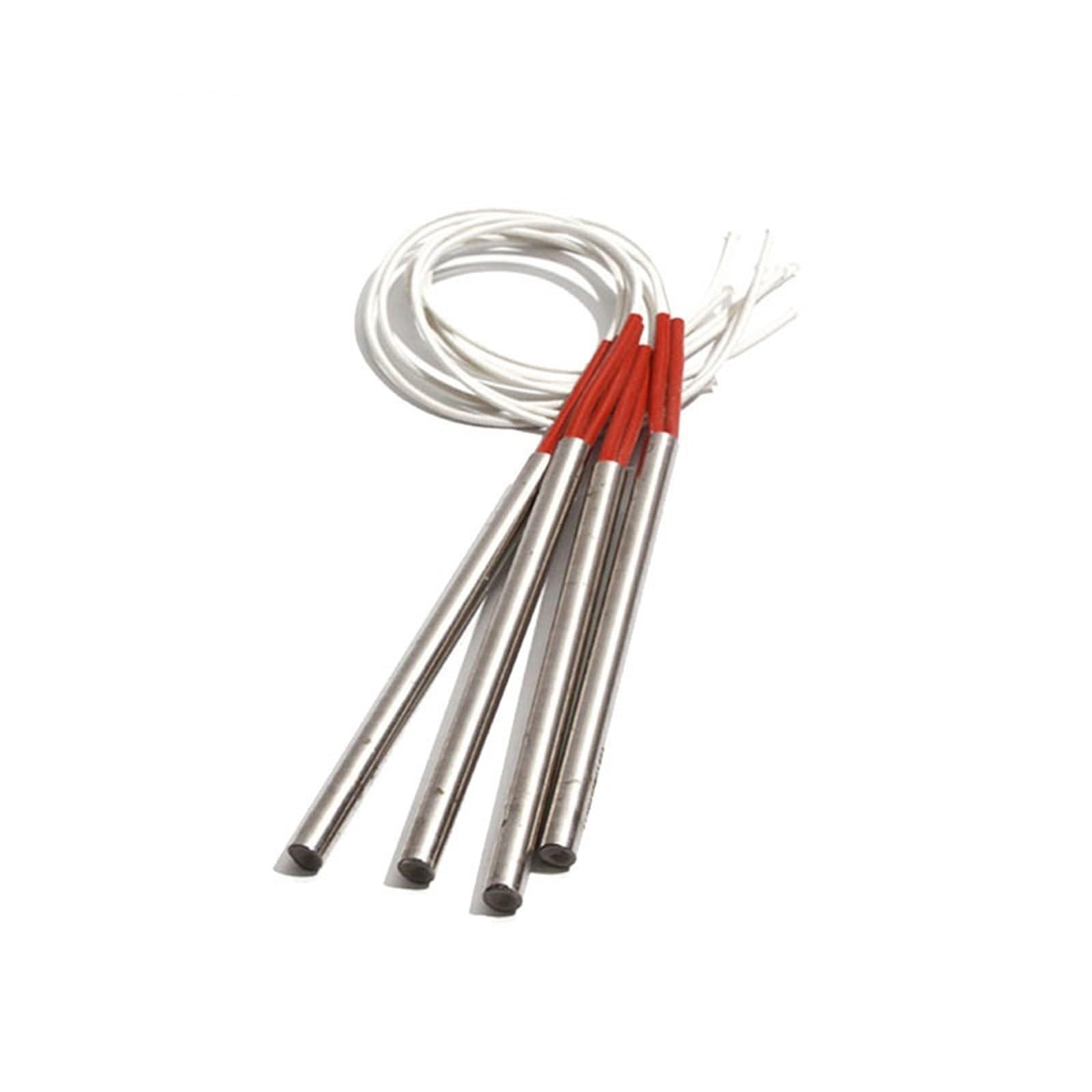 110V 220V 380V 8MM Edelstahl-Heizpatrone 300W-340W Heizelementstab 120/125/128/130/135MM 5St(380V,320W 8x128mm)