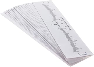 Utoolmart Regla de cejas, calcomanía desechab...