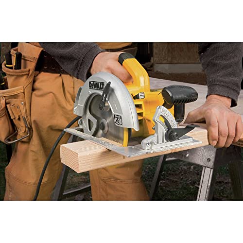 DEWALT Circular Saw, 7-1/4 inch, Pivoting with up to 57 Degree Bevel, Corded (DWE575SB) view 6