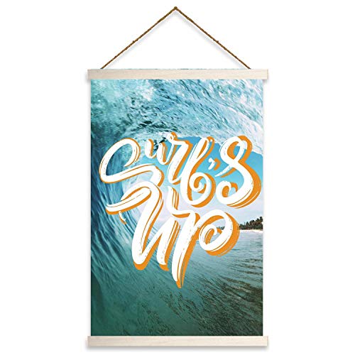 Bannière en toile Surf's Up RoomMates pour exprimer votre passion de l'océan