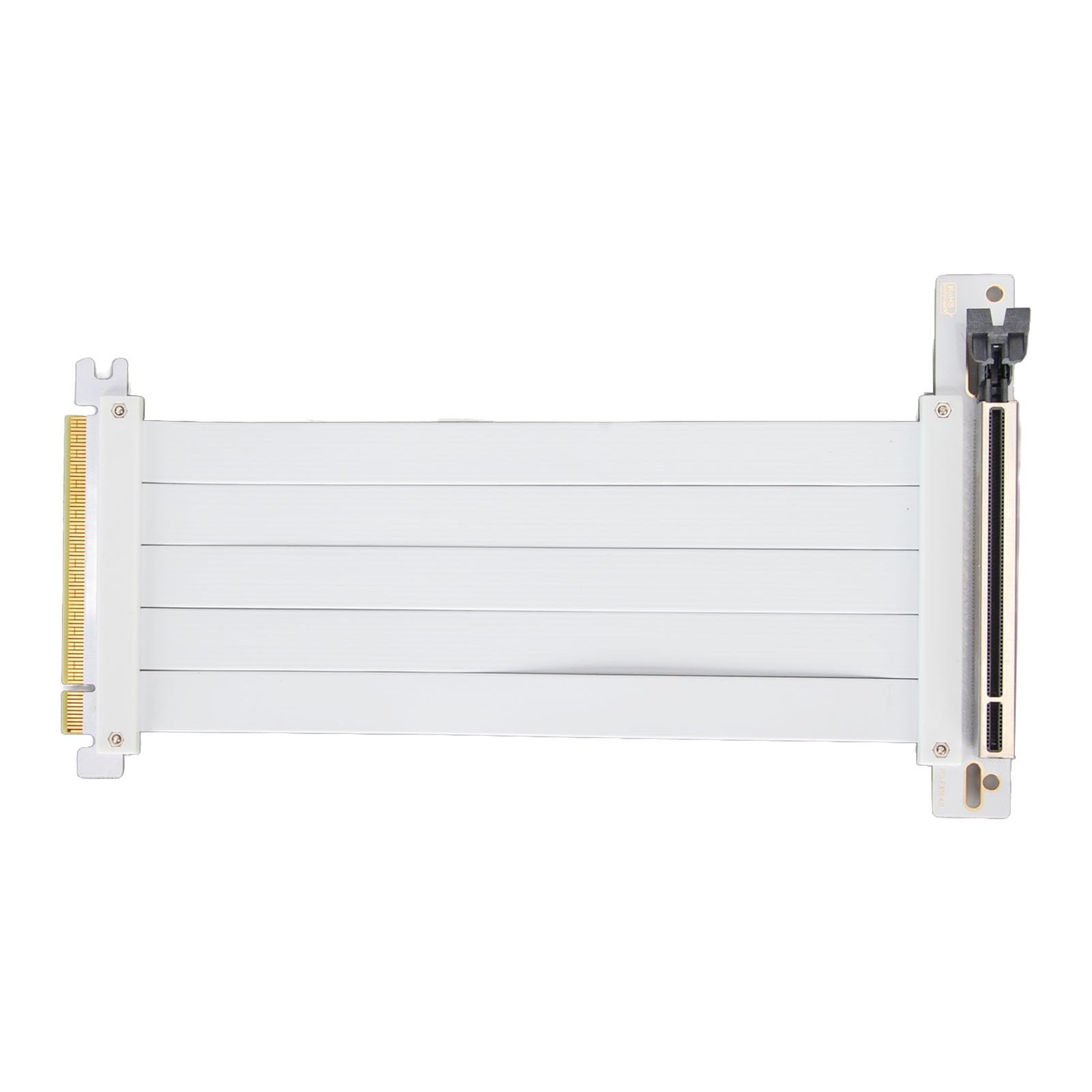 Generic Kabel Przedłużający GPU, łatwa Instalacja Ekranowanie zakłóceń Elektromagnetycznych Elastyczny Kabel Pionowy Plug and Play PCIE 4.0 X16 dla RX 7500 dla RX 7900 XT (60cm)