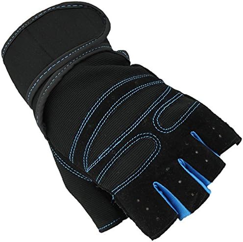 LAFILLETTE Half Finger Weightlifting Gloves for Gym, Power Lifting, Workout, Weightlifting, Cross fit, Fitness, Sports for Men and Women