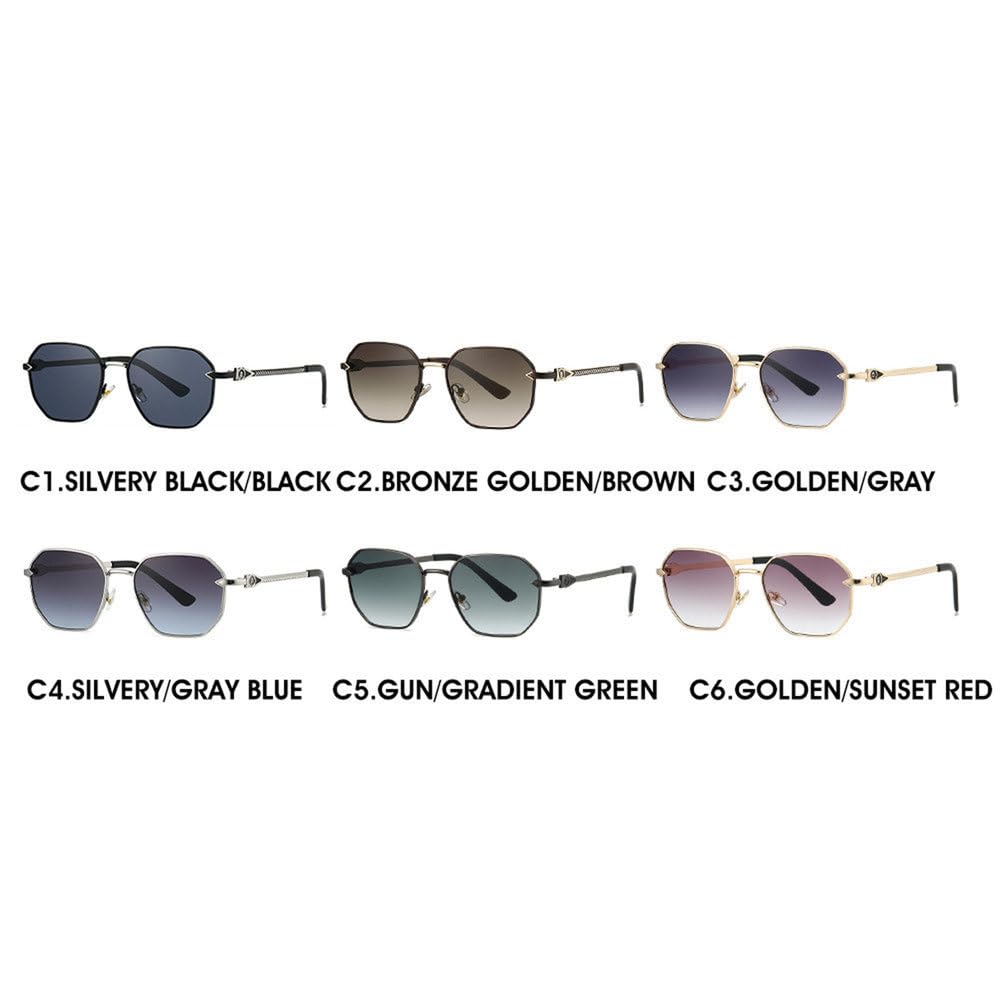 Gafas de sol polarizadas con estilo para hombre y mujer, ideales para viajes al aire libre, fotografía callejera, fiestas, conducir y con protección UV400.