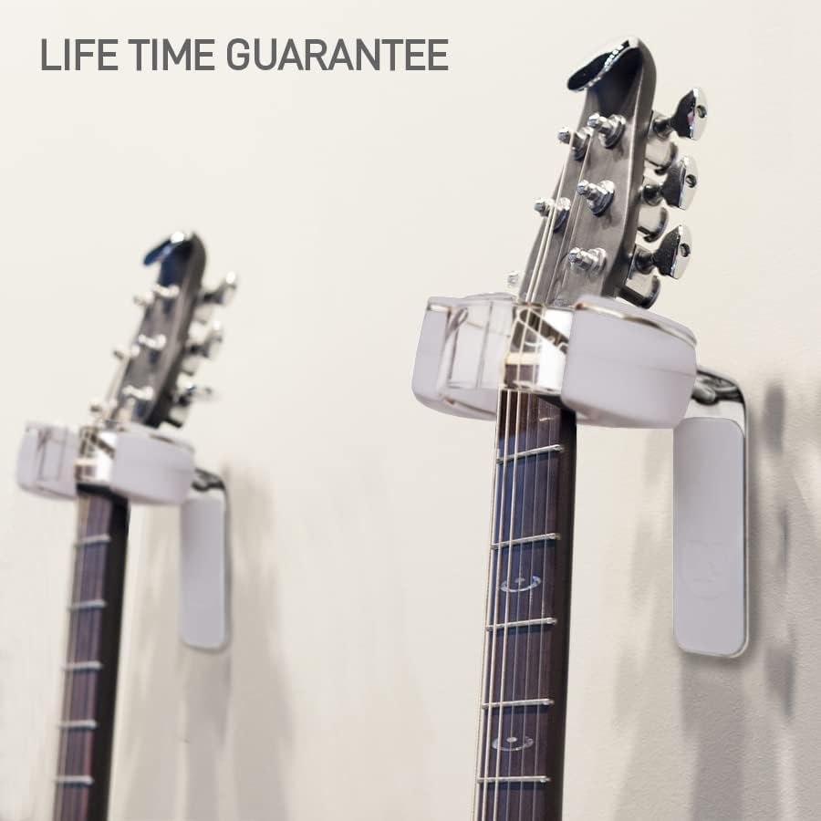 HEADLOCK: World’s Most Sturdy Professional Locking GUITAR WALL MOUNT, D&A Guitar Gear – Sturdy metal construction adjustable hanger for electric acoustic bass install easily into any wall