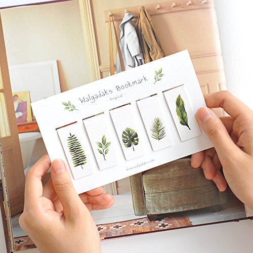 Monolike Magnetic Bookmarks Tropical, Set Of 5 #TOP3