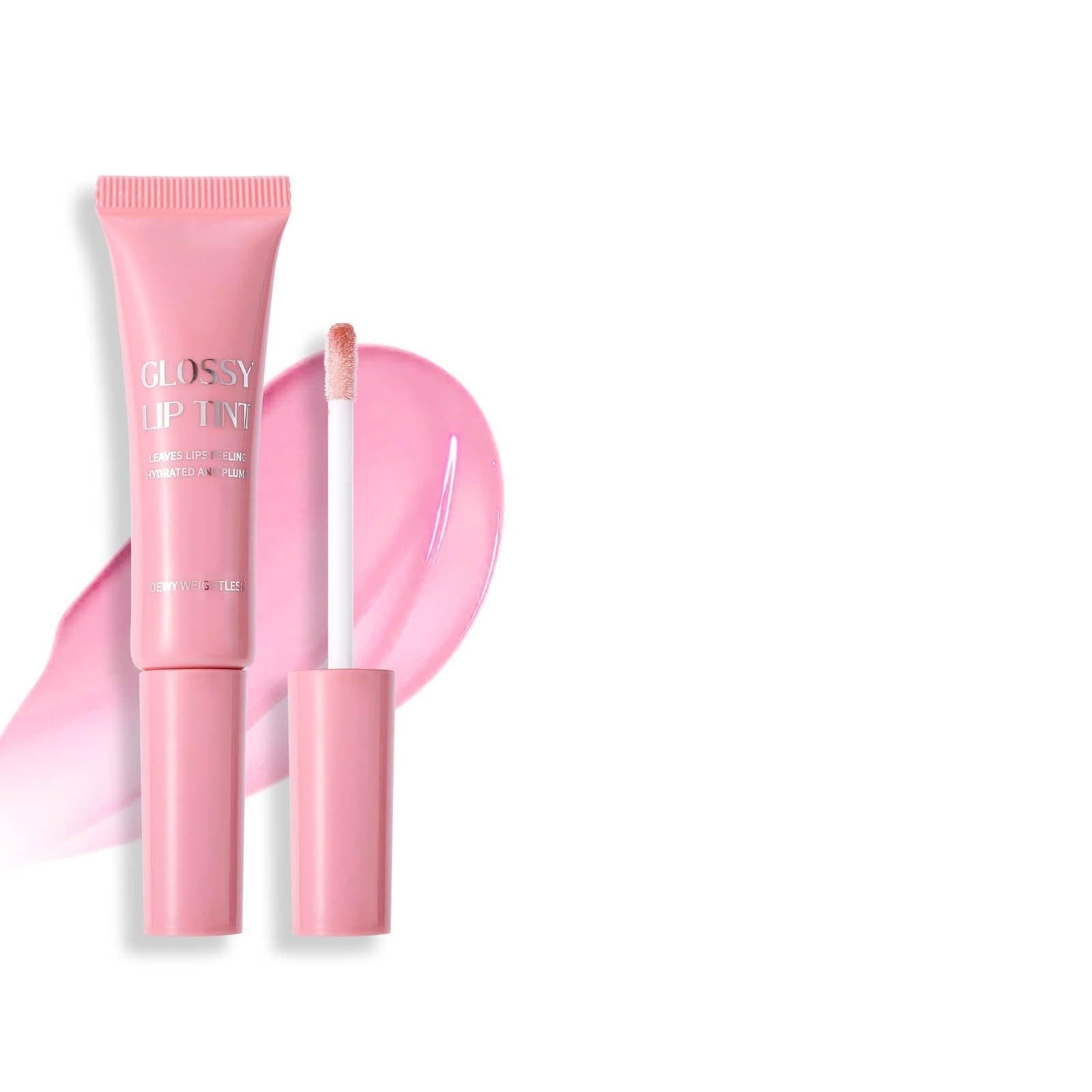 Lip Gloss For Women Clear Tinted Gloss Long Lasting Shine Lip Gloss Glossy Lip Balm 12 5ml