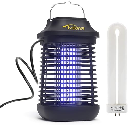 Exterminador de insectos, matamoscas Tysonir Mosquito Zapper, repelente electrónico de mosquitos para atrapar insectos, moscas de insectos en
