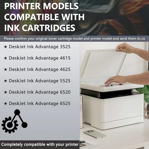 Tinta Y Tóner, Office Product hp deskjet ink advantage 4625 cartuchos Marca ERNITH (2)