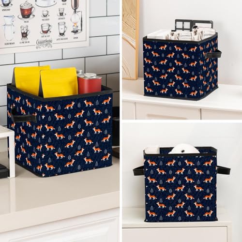 Boîte de rangement pliable pour livres et jouets - 8