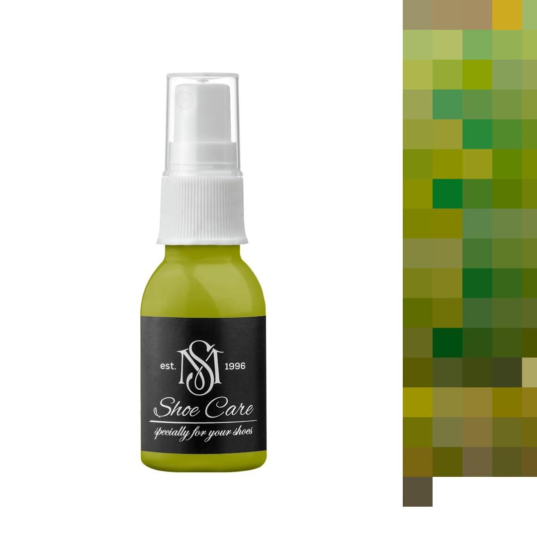 Suede and Nubuck Olive Color Renovator Spray - Nubuck Suede Care - Create Individual Color Matching by MAVI STEP