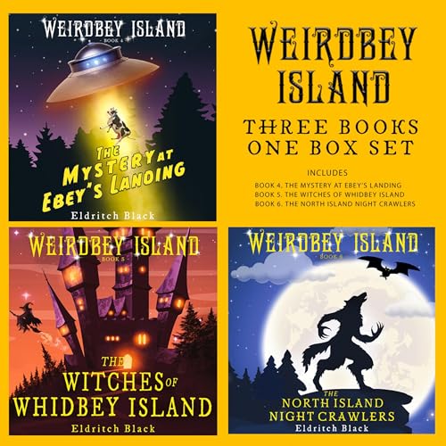 Weirdbey Island Books 4-6 -- Eldritch Black episode artwork