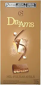 Tablete Dreams Mil Folhas Avelã 130G Cacau Show