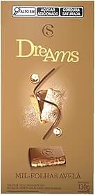 Tablete Dreams Mil Folhas Avelã 130G Cacau Show