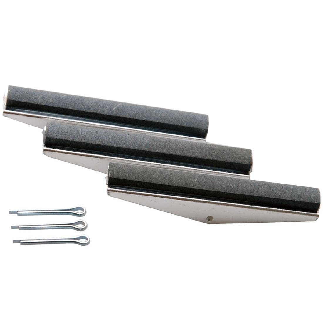 OC-PRO Pierres DE Rechange 100 mm pour HONOIRS BRUNISSOIRS 3 Bras Grain 180