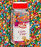 Rainbow Candy Coated Chocolate Chips - Dairy Free, Kosher - 10 oz. - Baker's Choice