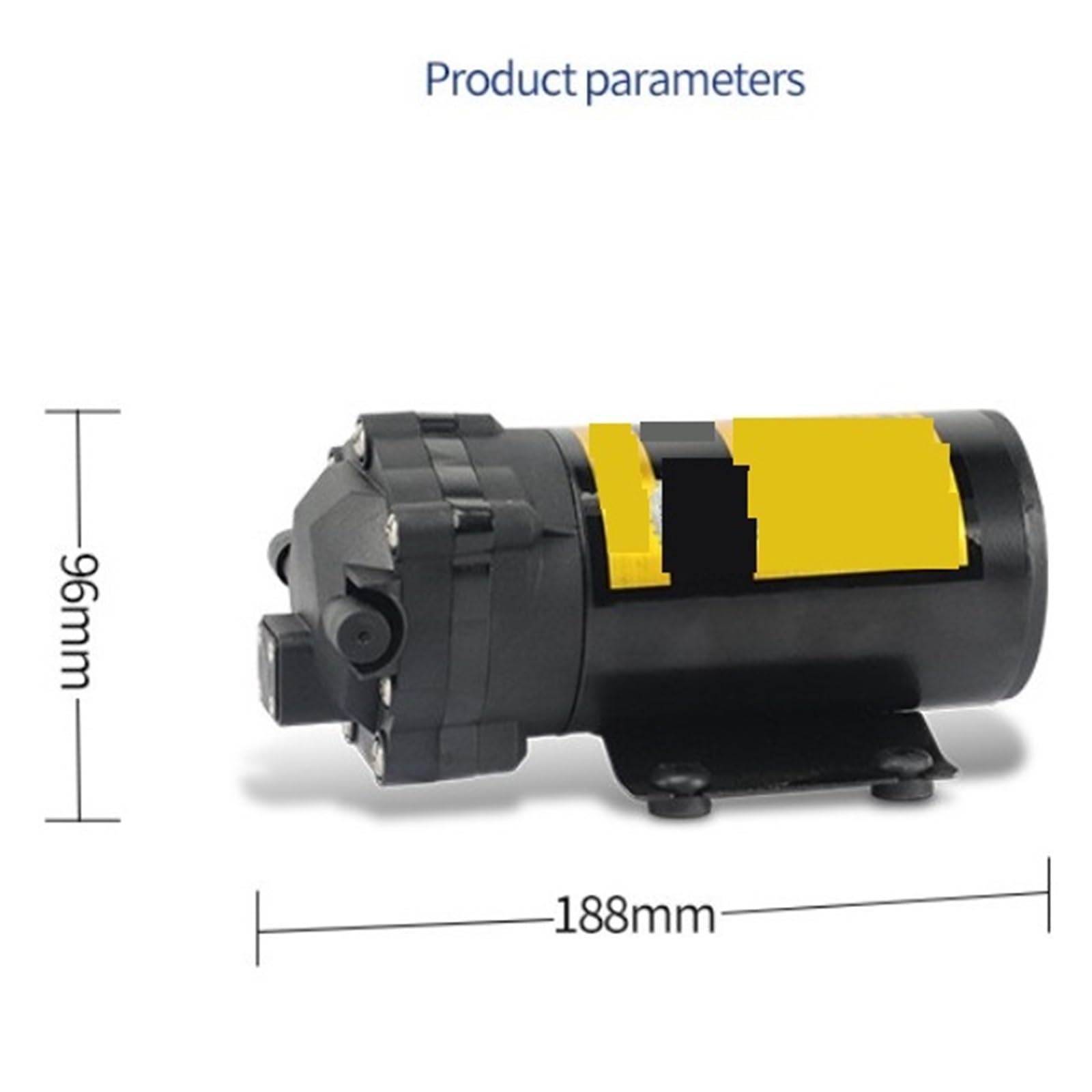 Pompa a membrana per pompe acqua 400 Pompa Booster A Membrana 24v Pompa Ad Alta Pressione Adattatore Di Alimentazione Depuratore Di Acqua Parti For Acqua Sistema Ad Osmosi Inversa Acquario