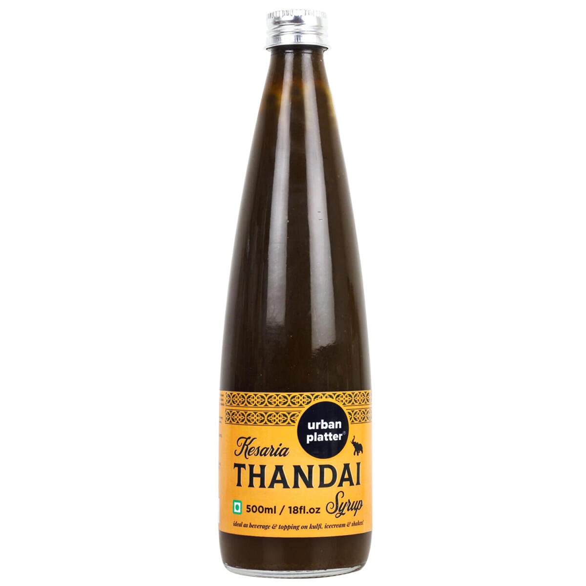Urban Platter Kesaria Thandai Syrup, 500ml / 18fl.oz [Dry