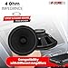 5 CORE Car Subwoofer Speaker 450W 4 Ohm 40 Oz Magnet 2