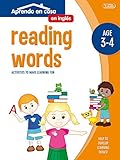  ACTIVIDADES EN INGLÉS (3-4 AÑOS): Aprendo En Casa Inglés. Leer Palabras. 3 - 4 Años: 2