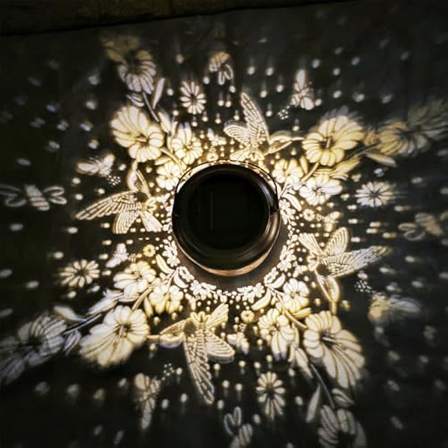 Hummingbird Solar Outdoor Waterproof Hanging Lanterns,Hummingbird Solar Lights for Women, Mom, Grandma and Hummingbird Lovers Gifts,Metal Hummingbird Garden Decor for Yard,Lawn(Hummingbird)