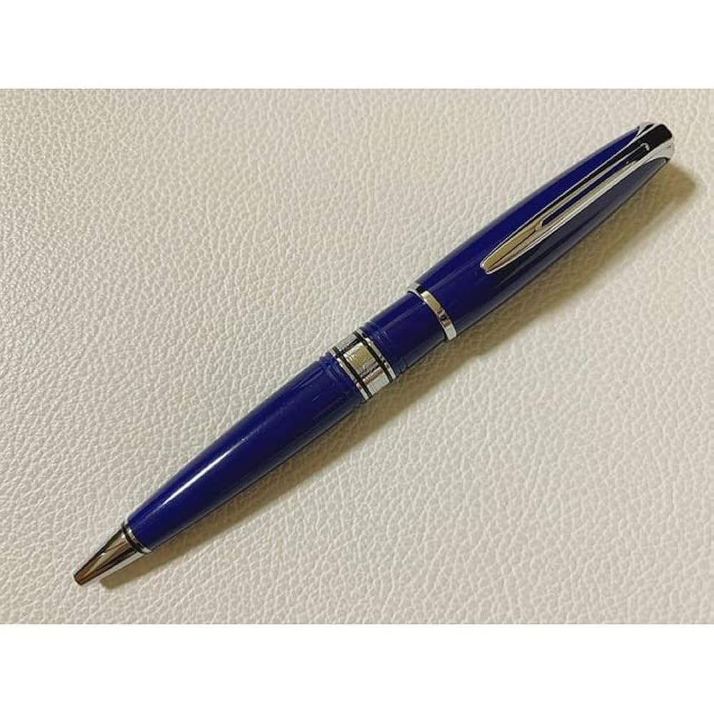 ウォーターマン WATERMAN チャールストン 万年筆 ブルー 18K M ウォーターマン WATERMAN チャールストン 万年筆 ブルー 18K M
