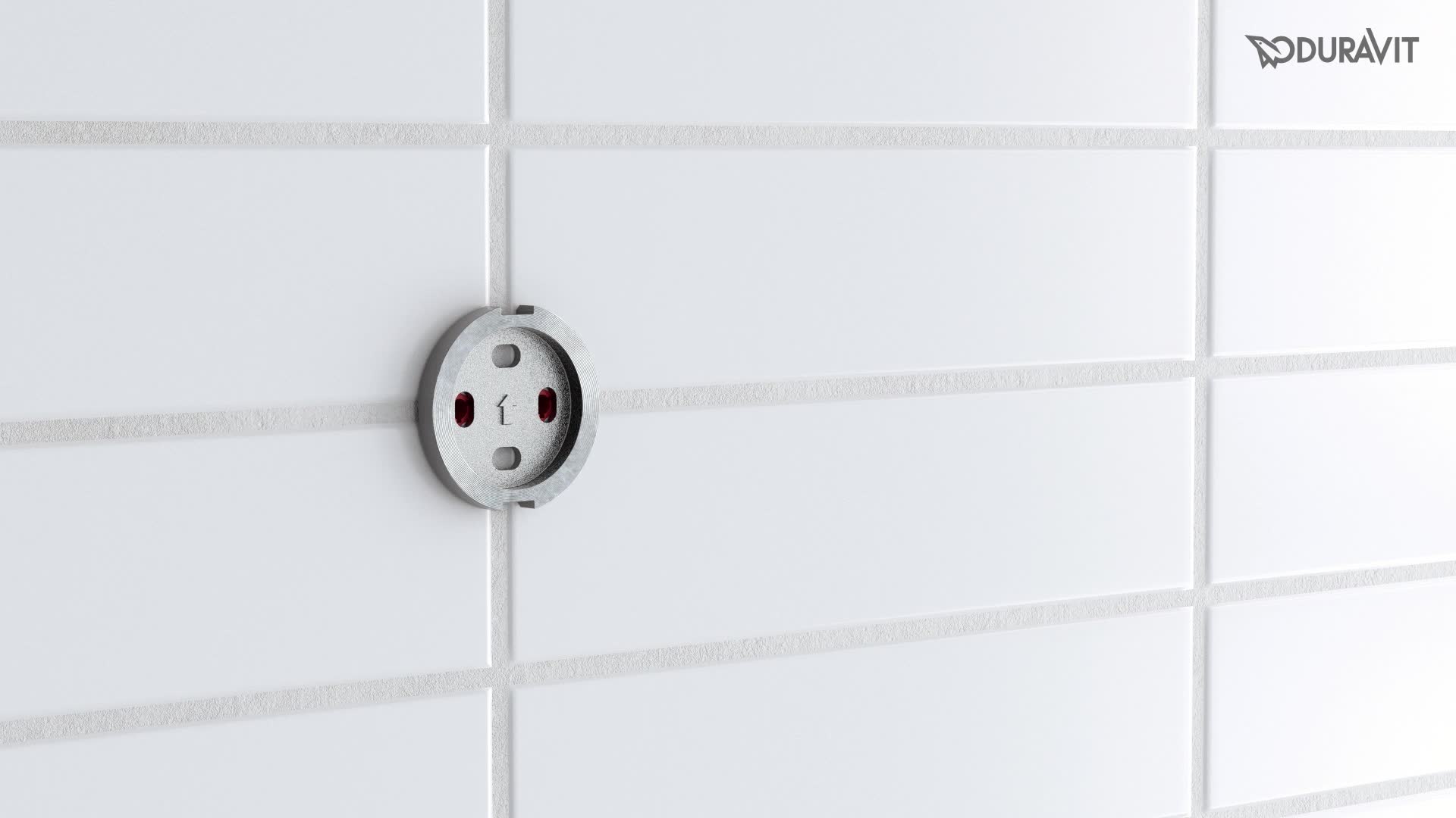 Duravit D-Code Bürstengarnitur – Klobürste Mit Halter In Chrom