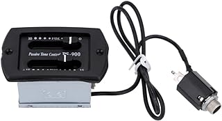 SIMBAE Equalizador De Guitarra Acústica Volume e Tom de guitarra acústica passiva controlam EQ equalizador pré amplificador captador Piezo sintonizador com plugue de 6,35 MM
