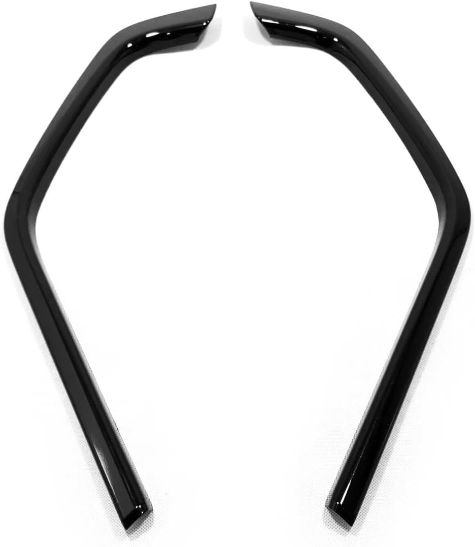 Car Accessories Exterior Front Grill Grille Strip Cover Molding Trim (Glossy Black) Fit For RAV4 2025 2024 2023 2022 2021 2020 2019 ABS 2 PCS