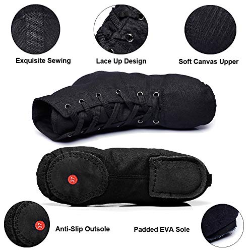 MSMAX Jazz Boot Shoes Women Character Shoes for Woman Ankle Boots for Men2