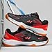 Hiuzylqx Mens Pickleball Shoes Fashion Indoor Court Shoes Lightweight Breathable for Badminton Squash Volleyball,Black,7.5