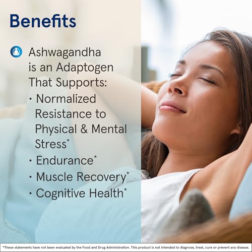 Jarrow Formulas Ashwagandha 300 mg - 120 Veggie Capsules - Overall Health & Resistance to Fatigue - Supplement Supports Endurance, Muscle Recovery & Cognitive Health - 60 Servings (Pack of 12) - Image 5
