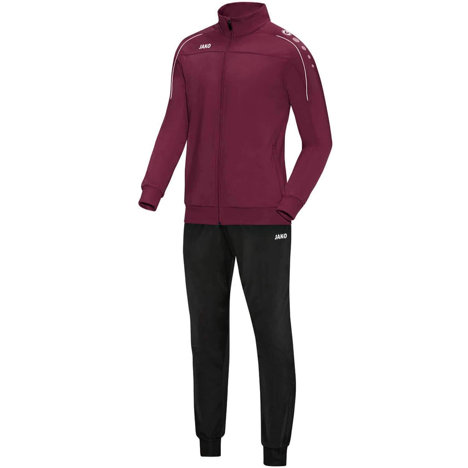 JAKO Classico M9150 Children's Tracksuit Polyester Maroon 164