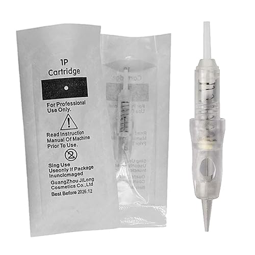 Miniatura 8 de Paquete de 30 agujas de tatuaje desechables de cartucho para tatuaje, agujas de maquillaje permanentes esterilizadas para dispositivo de