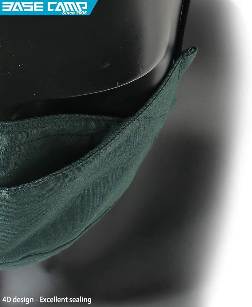 BASE CAMP Reusable Cloth Face Masks 100% Cotton Washable Adjustable Breathable Fabric Mask with Filter Pocket : Health & Household