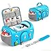 Carrying Case for Toniebox Starter Set, Storage Carrier Bag for Toniesbox & Audio Player Carrying Box for Kids Toniebox Accessories Travel Carrying Bag for Toniebox (Blue)
