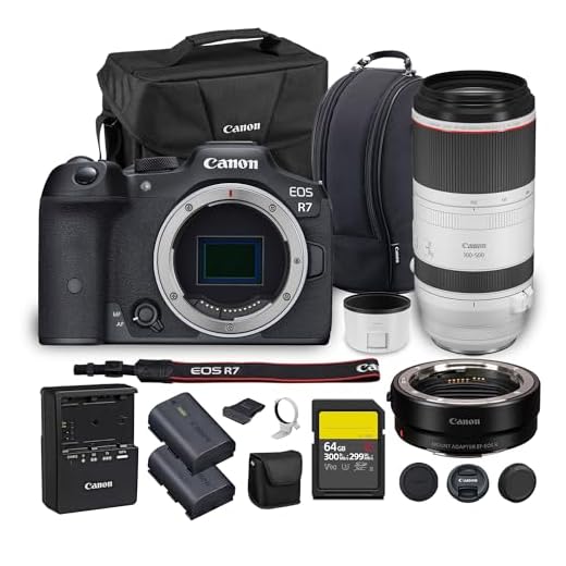 Canon EOS R7 Mirrorless Camera Bundle