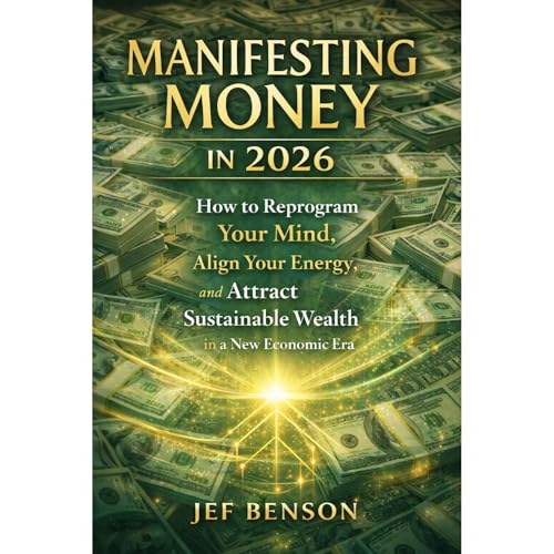 Manifesting Money in 2026 Audiolibro Por Jef Benson arte de portada