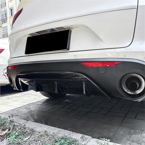Lèvre modification extérieure Stelvio avec becquet de toit et diffuseur ABS