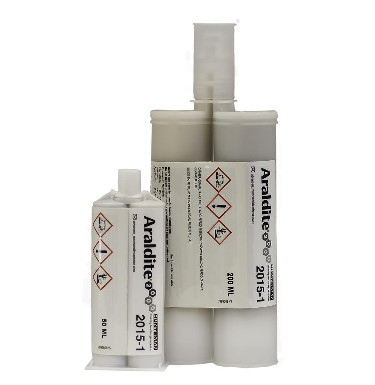 Araldite 2015-1 Toughened Epoxy Gel for SMC, GRP (Fiberglass) (200ml/6.8oz Cartridge)