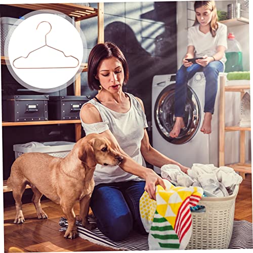 Supvox 3stücke Hundebekleidungs-halterungen Aus Eisen Pet Apparel Organizer Für Platzsparende Aufbewahrung Von Hundefashion Roségold