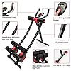 Ab Machine, Enow 11 in 1 Foldable Abs Workout Equipment, Height Adjustable Ab Trainer Exercise Machine, Fitness Core & Abdominal Trainers for Arms/Legs/Glutes, LCD Display, for Home Cardio Gym Workout