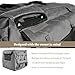 Lucky Duck Weather Protection Kennel Cover, Intermediate, Storm Grey