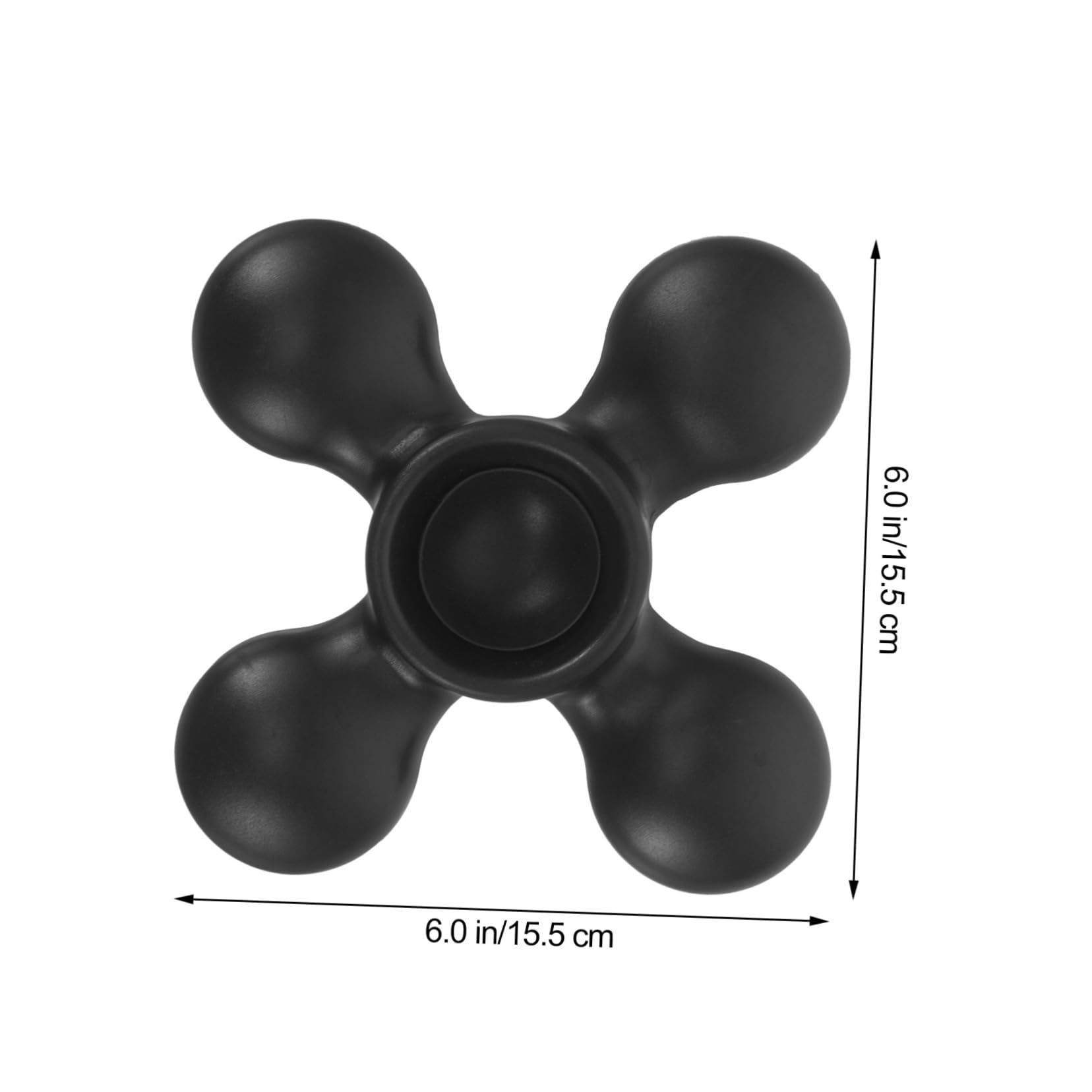 Holibanna Cello Endpin Rest Holder String Instrument Stand Non-slip Floor Mat Cello Accessory Black