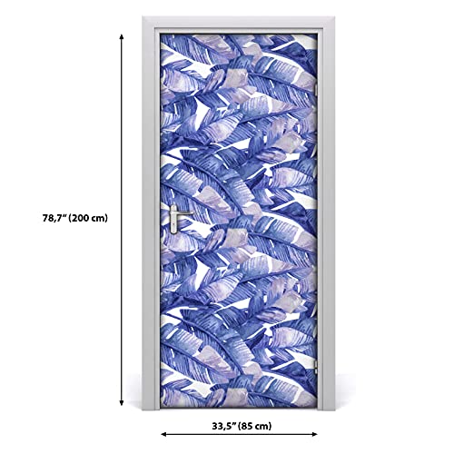 Papier peint sur la porte imperméable autocollant Coloray Magic-Stick - 4