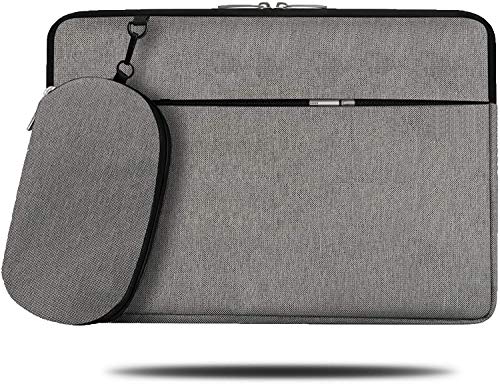 Alfheim 14 Pouces Housse pour Ordinateur Portable, Imperméable Résistant aux Chocs Sac léger avec Poche pour Accessoires, Étui de Protection avec Petit Sac Amovible pour Macbook