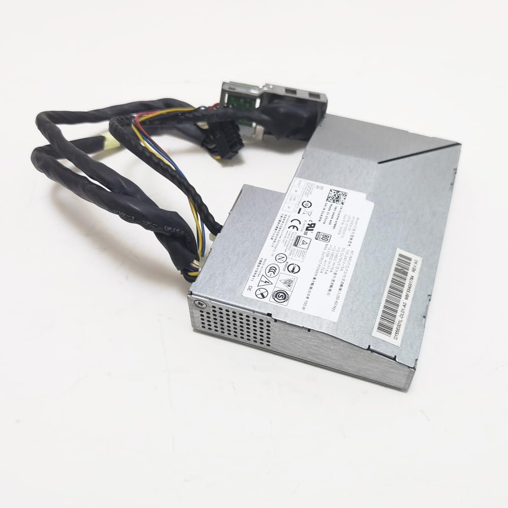 Zasilacz komputerowy transformator, mini 18-biegunowy 155 W do modelu HU155EA-00, AC155EA-00, H155EA-00, H155EA-01 do komputera Dell Optiplex 3240 3250 7440 7450 5250 All-in-One zasilacz