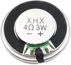 6pcs 28mm Iron Shell Inner Magnetic Mylar Speaker 4 Ohm 3W Round Toy Audio Driver